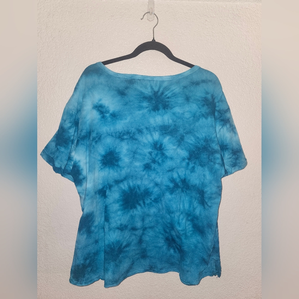 RELIST SOON CRUEL GIRL DENIM Graphic T-shirt Tie-dye Relaxed Short Sleeve XXL - Picture 9 of 11